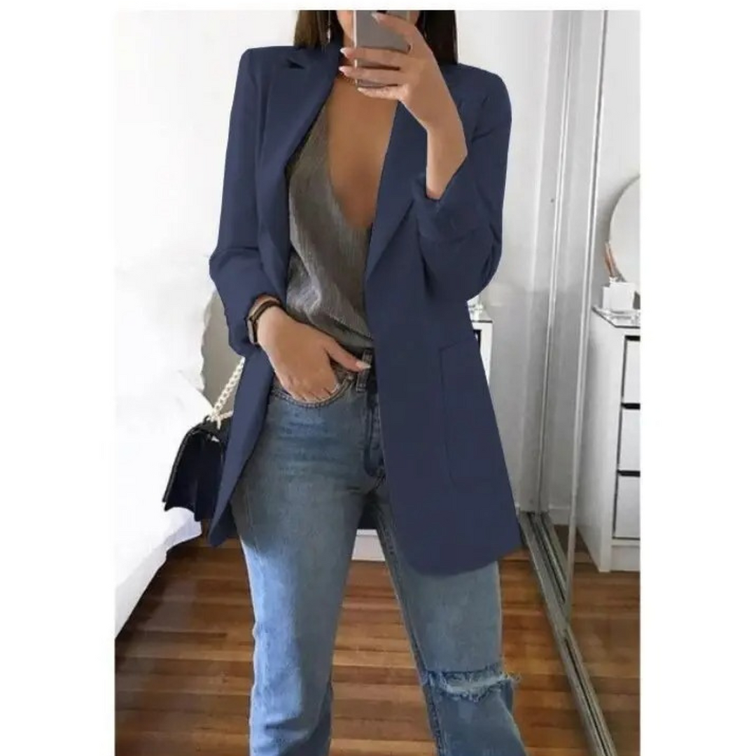 Elegant Oversized Blazer | Women's Fashion Outerwear