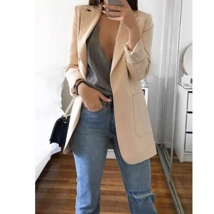 Elegant Oversized Blazer | Women's Fashion Outerwear