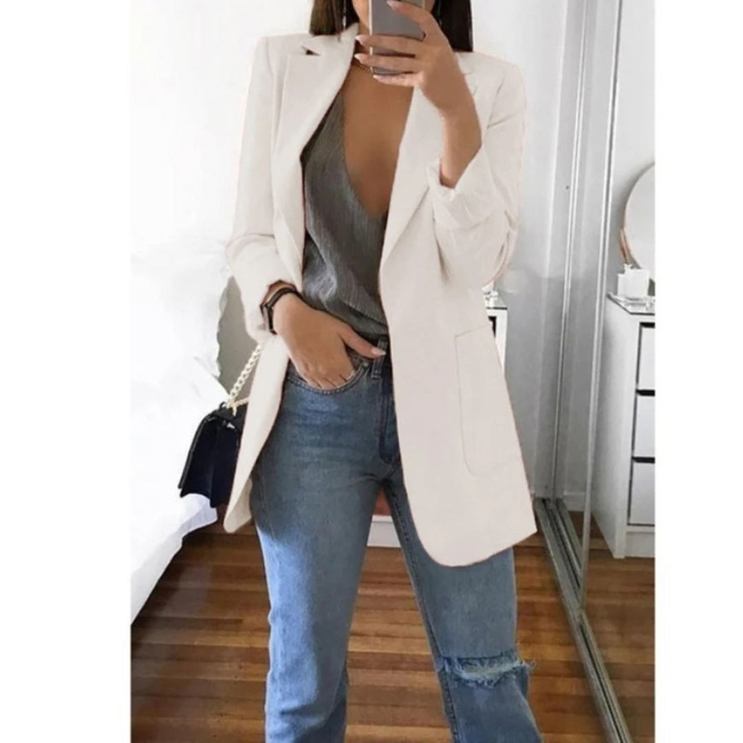 Elegant Oversized Blazer | Women's Fashion Outerwear