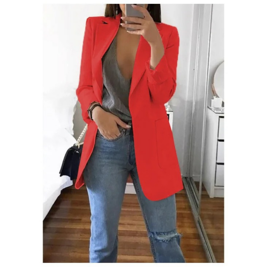Elegant Oversized Blazer | Women's Fashion Outerwear
