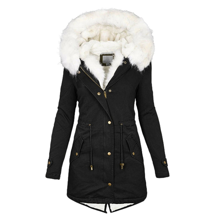 Elegant Winter Jacket with Hood | Women's Jacket
