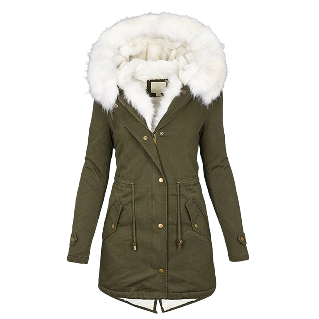 Elegant Winter Jacket with Hood | Women's Jacket