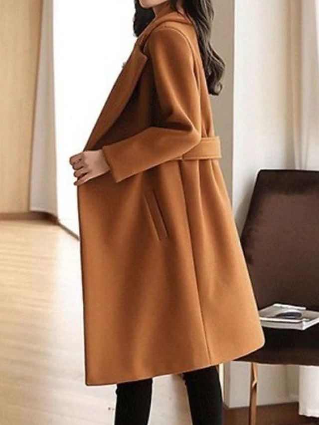 Elegant Winter Overcoat | Women's Coat for Cold Weather
