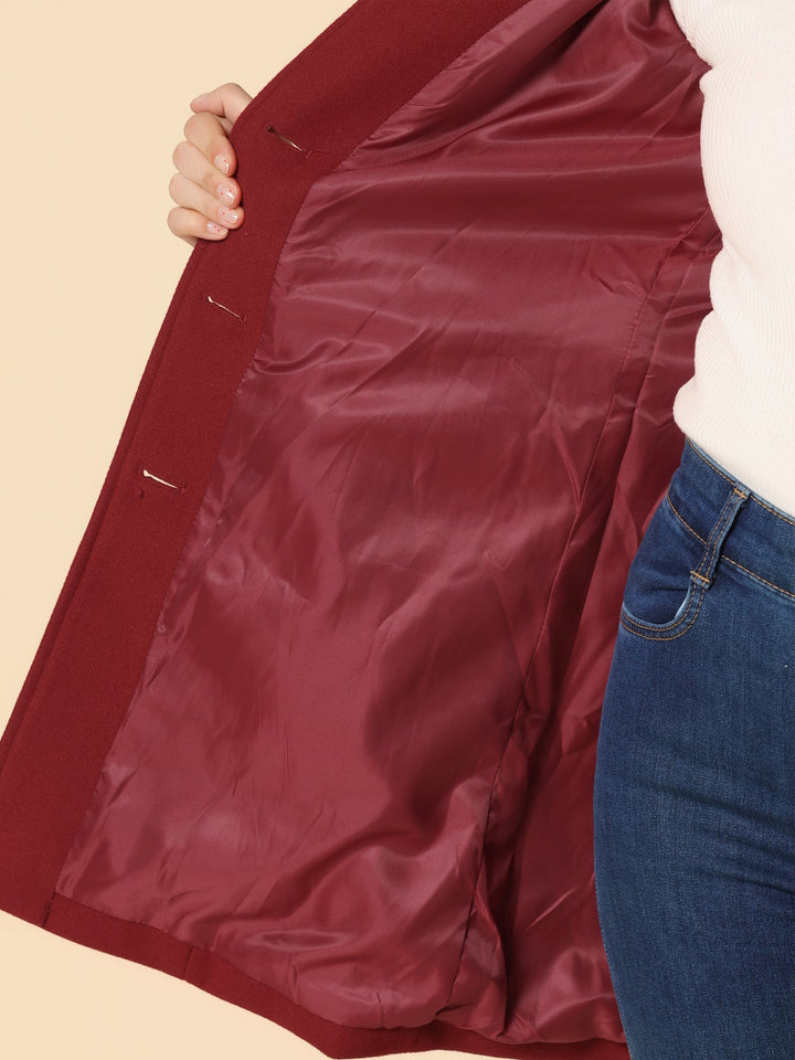 Elegant Women's Coat | Fit and Flare Jacket