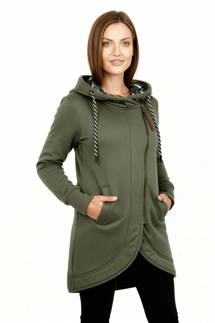 Elegant Women's Windproof Winter Jacket | Women's Coats