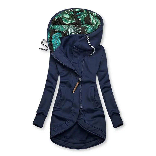 Elegant Women's Windproof Winter Jacket | Women's Coats
