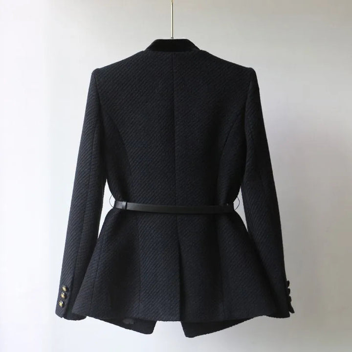 Elegant Women's Wool Coat | Mid-Length Winter Coat