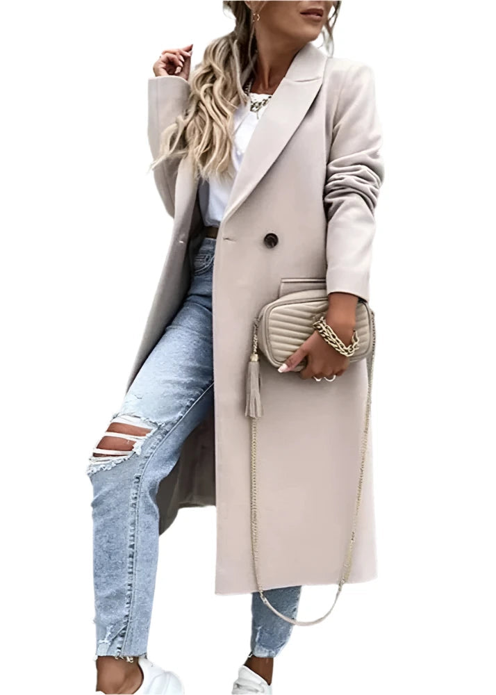 Elegant Wool Coat for Women | Winter Coat