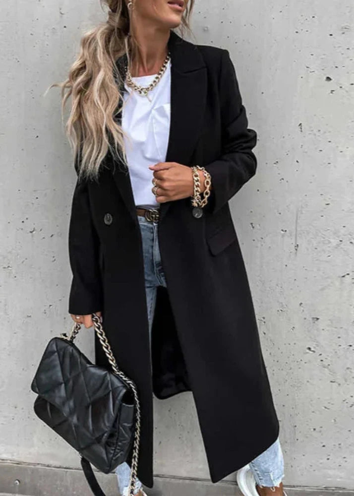 Elegant Wool Coat for Women | Winter Coat