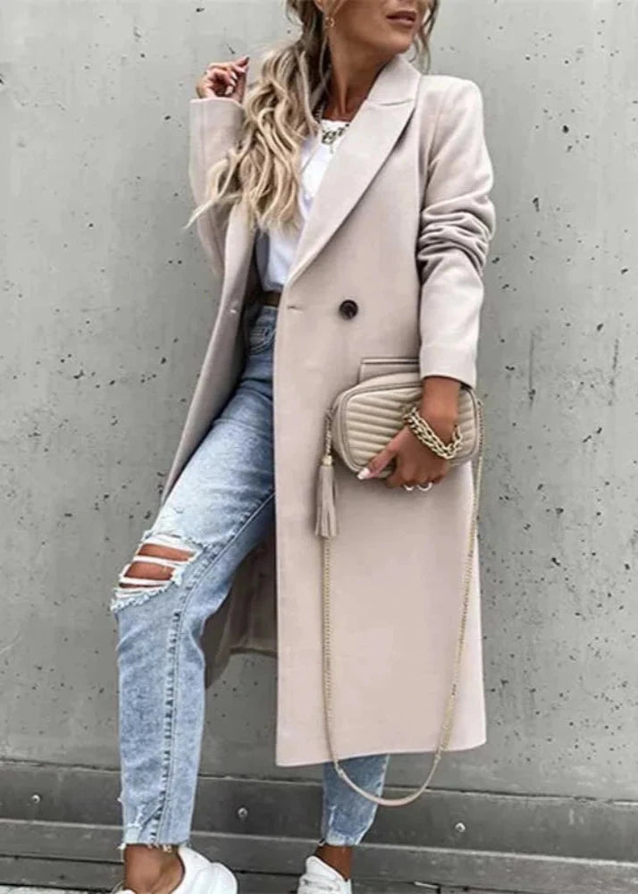 Elegant Wool Coat for Women | Winter Coat