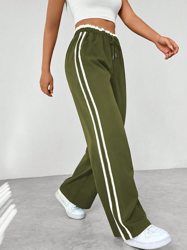 Ella Sporty Oversized Pants | Wide-Leg Trousers 7