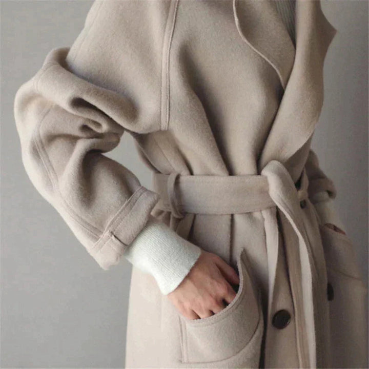 Elowen | Long Winter Coat Women Elegant Design