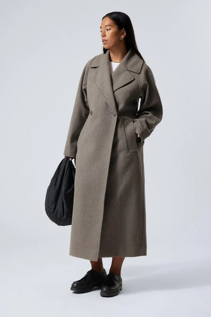 Emilia | Long Wool Coat for Women