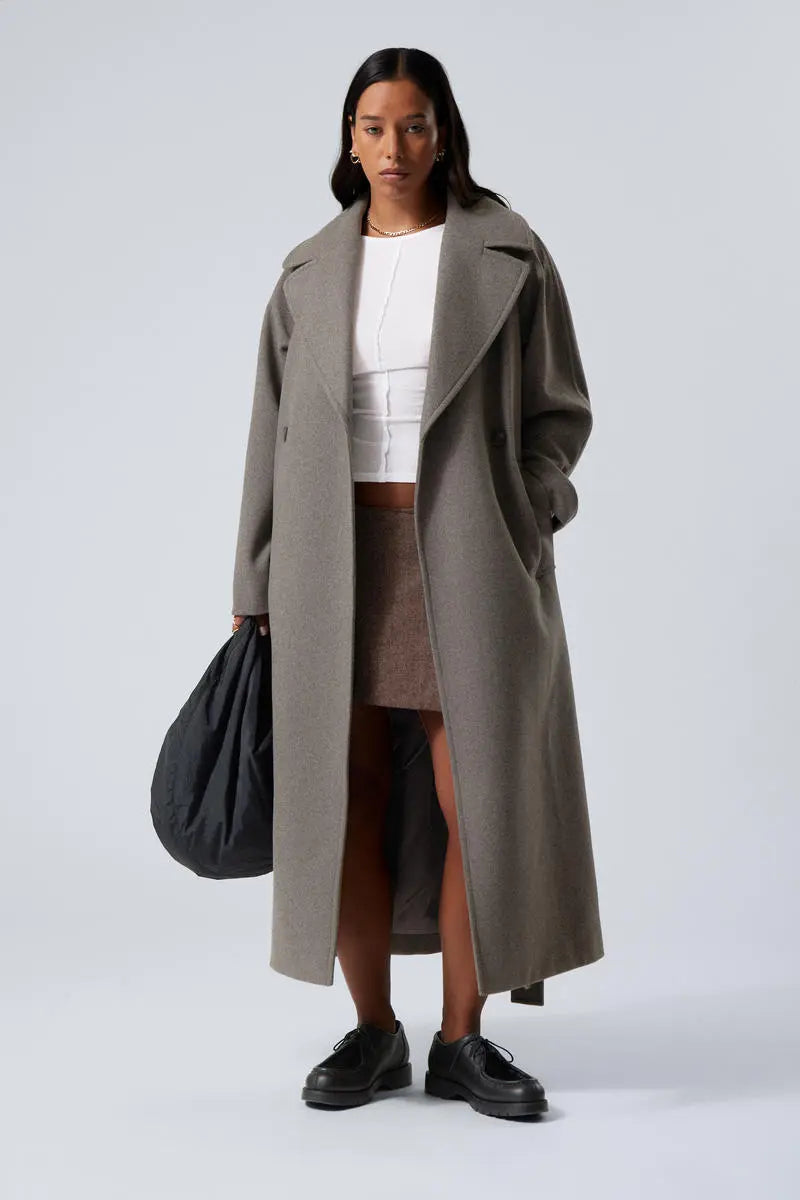 Emilia | Long Wool Coat for Women