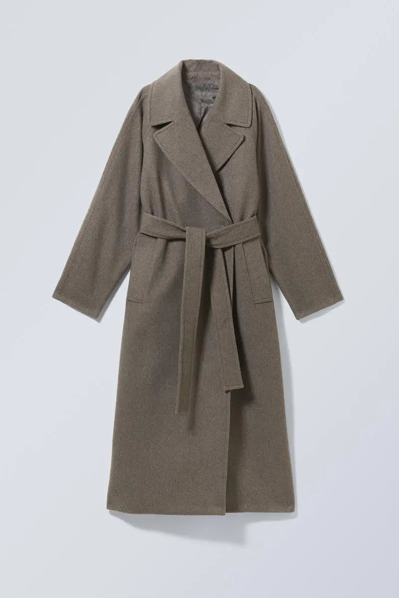 Emilia | Long Wool Coat for Women