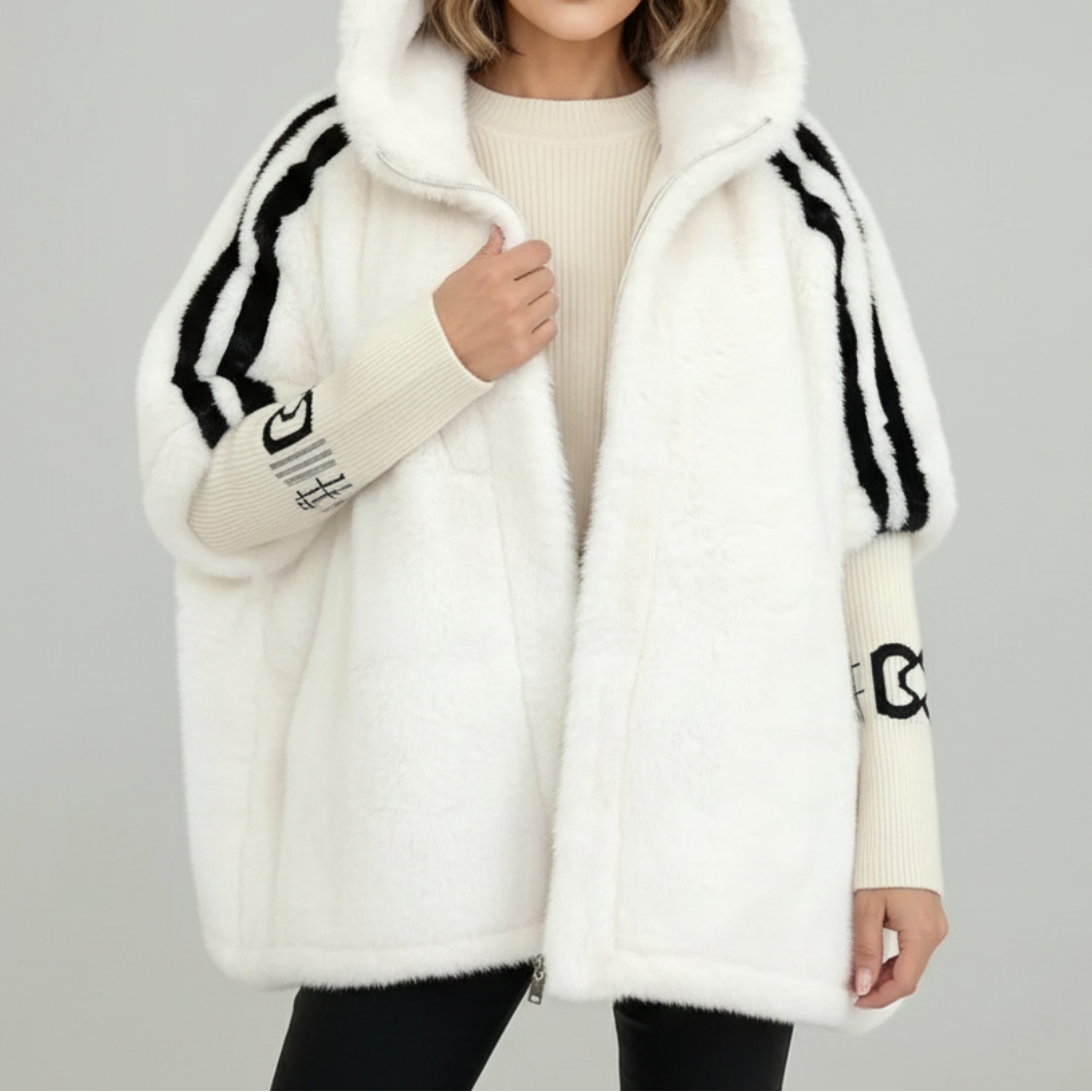 Emma Hooded Faux Fur Jacket | Women's Winter Coat