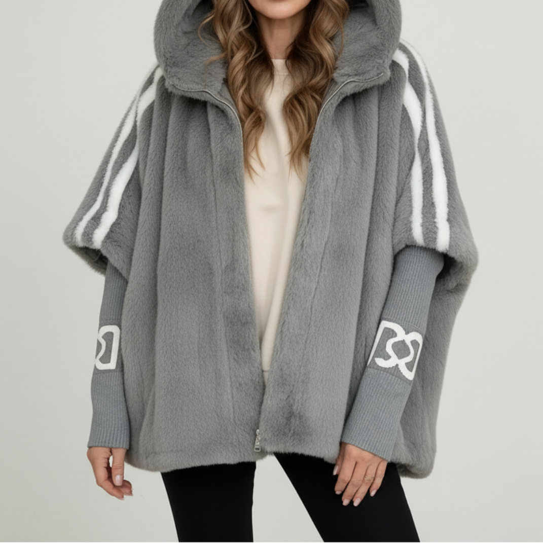 Emma Hooded Faux Fur Jacket | Women's Winter Coat
