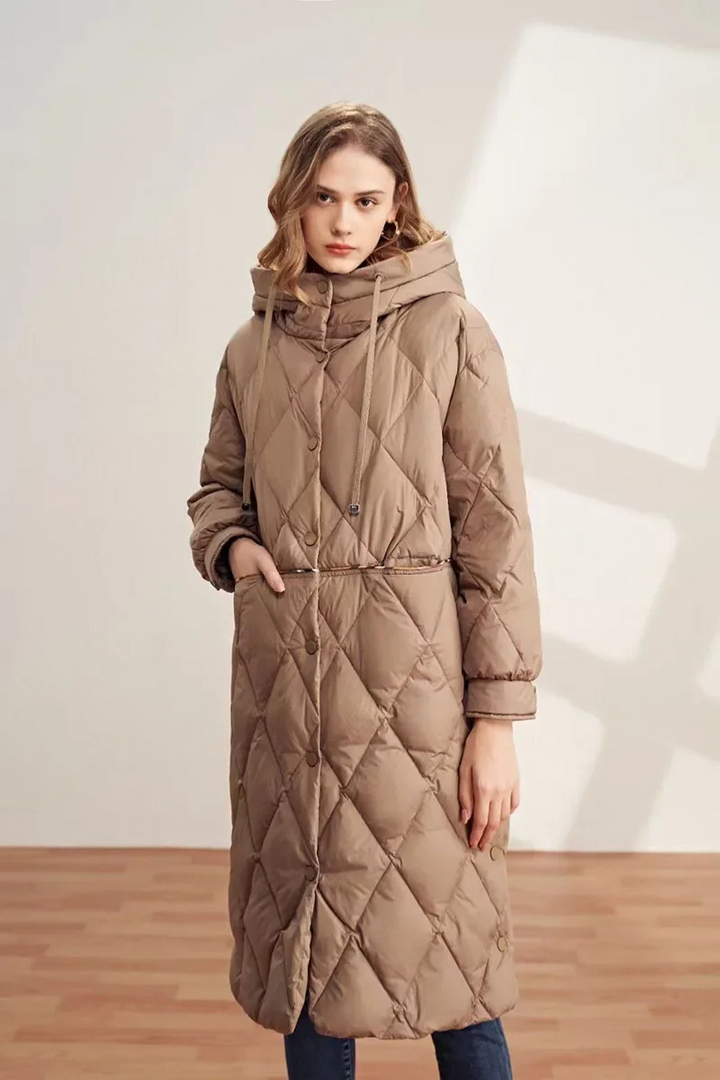Emmie | Long Puffer Coat for Women