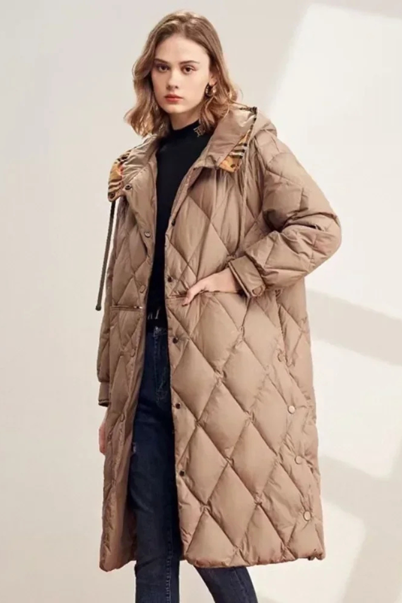Emmie | Long Puffer Coat for Women