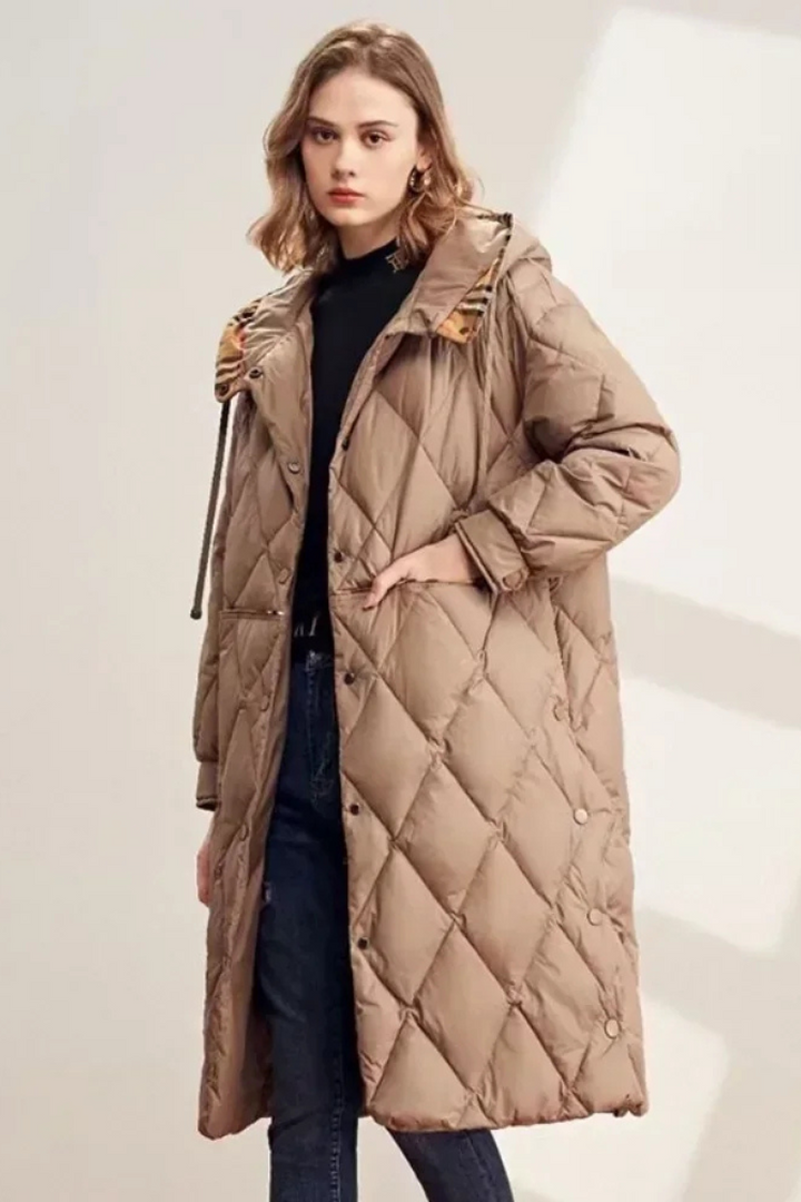 Emmie | Long Puffer Coat for Women