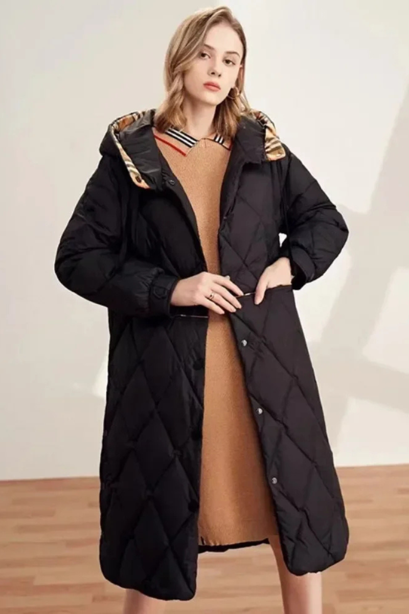 Emmie | Long Puffer Coat for Women