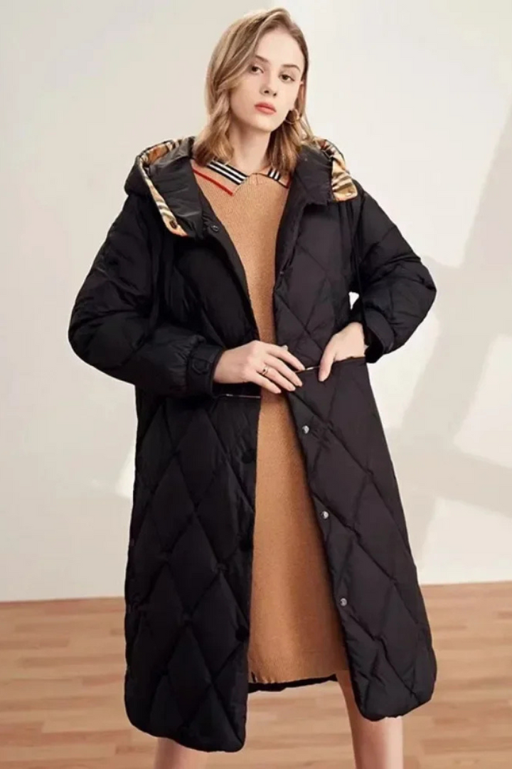 Emmie | Long Puffer Coat for Women
