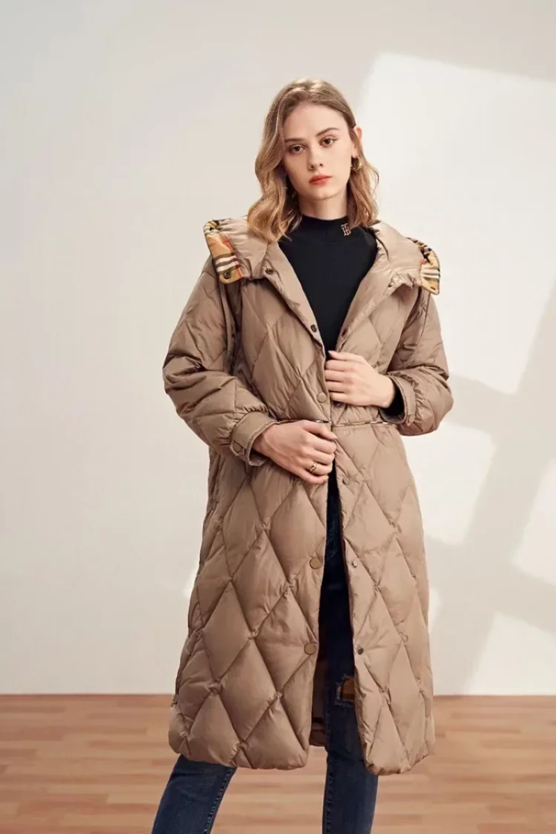 Emmie | Long Puffer Coat for Women