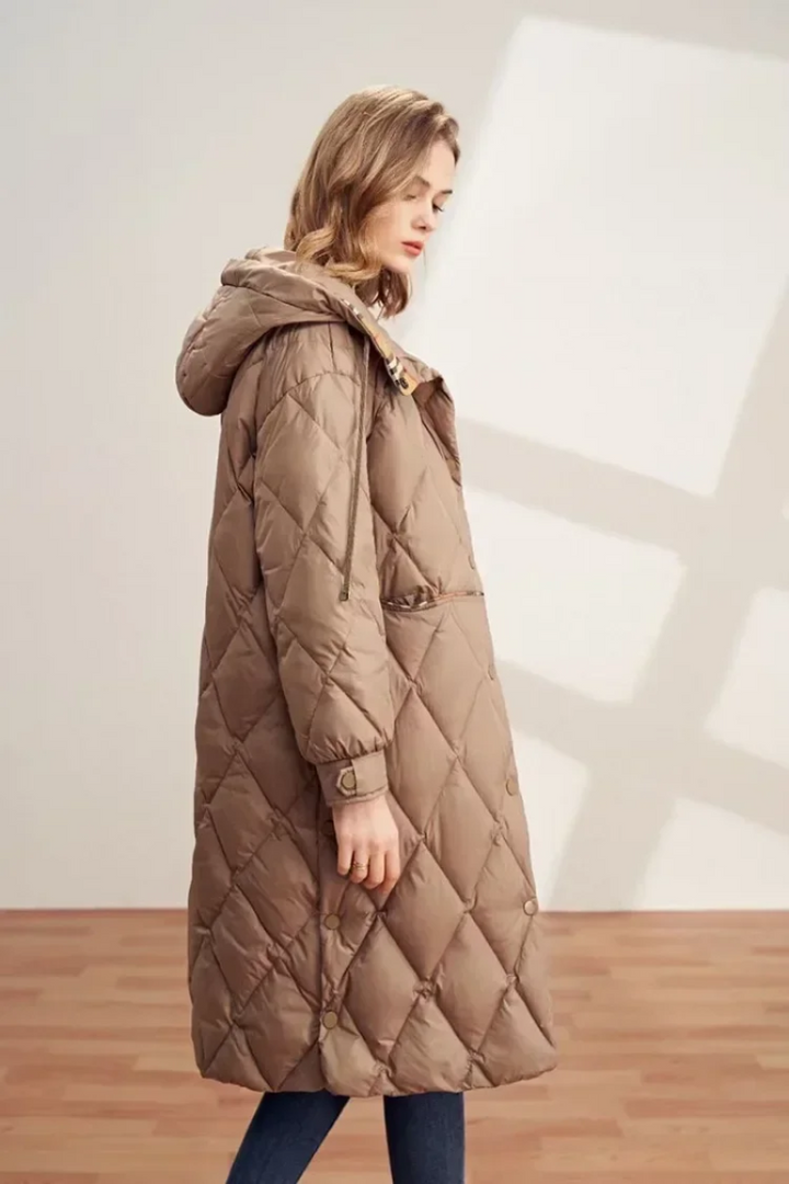 Emmie | Long Puffer Coat for Women