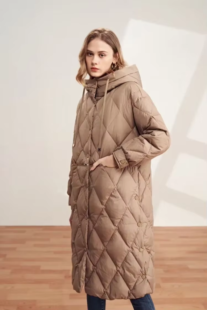 Emmie | Long Puffer Coat for Women