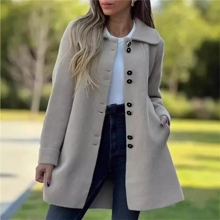 Euna Elegant Casual Coat | Women's Winter Coat