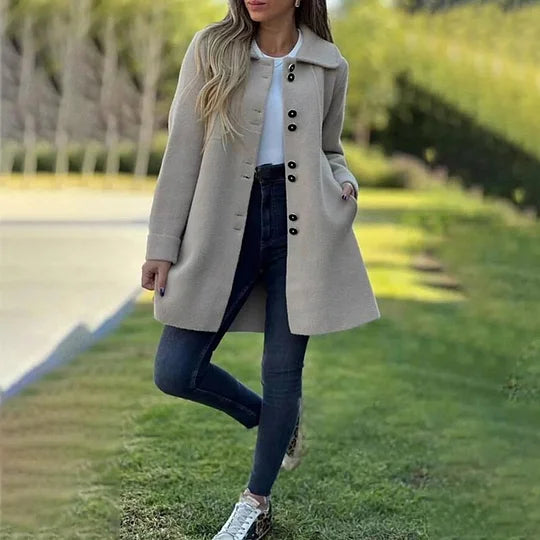 Euna Elegant Casual Coat | Women's Winter Coat