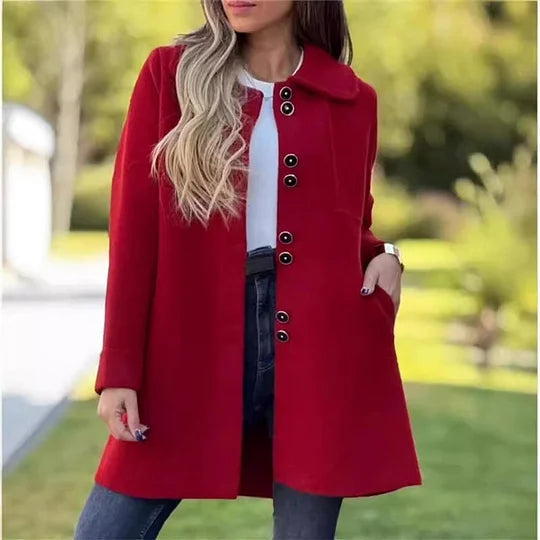 Euna Elegant Casual Coat | Women's Winter Coat