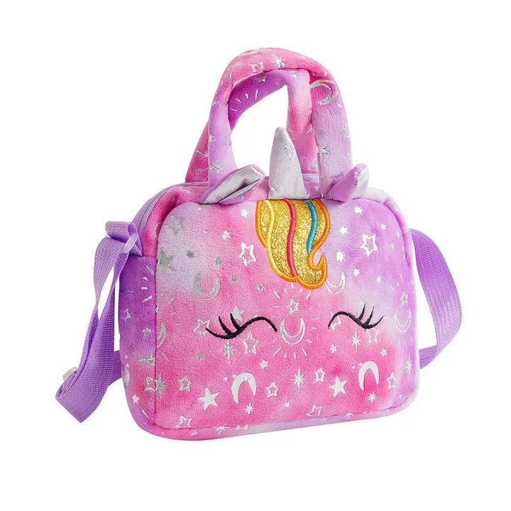 FairyTote Unicorn Crossbody Bag | Kids Plush Accessory
