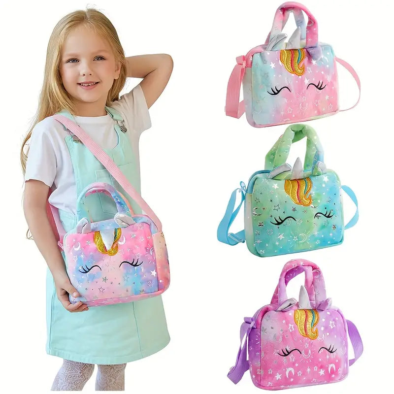 FairyTote Unicorn Crossbody Bag | Kids Plush Accessory