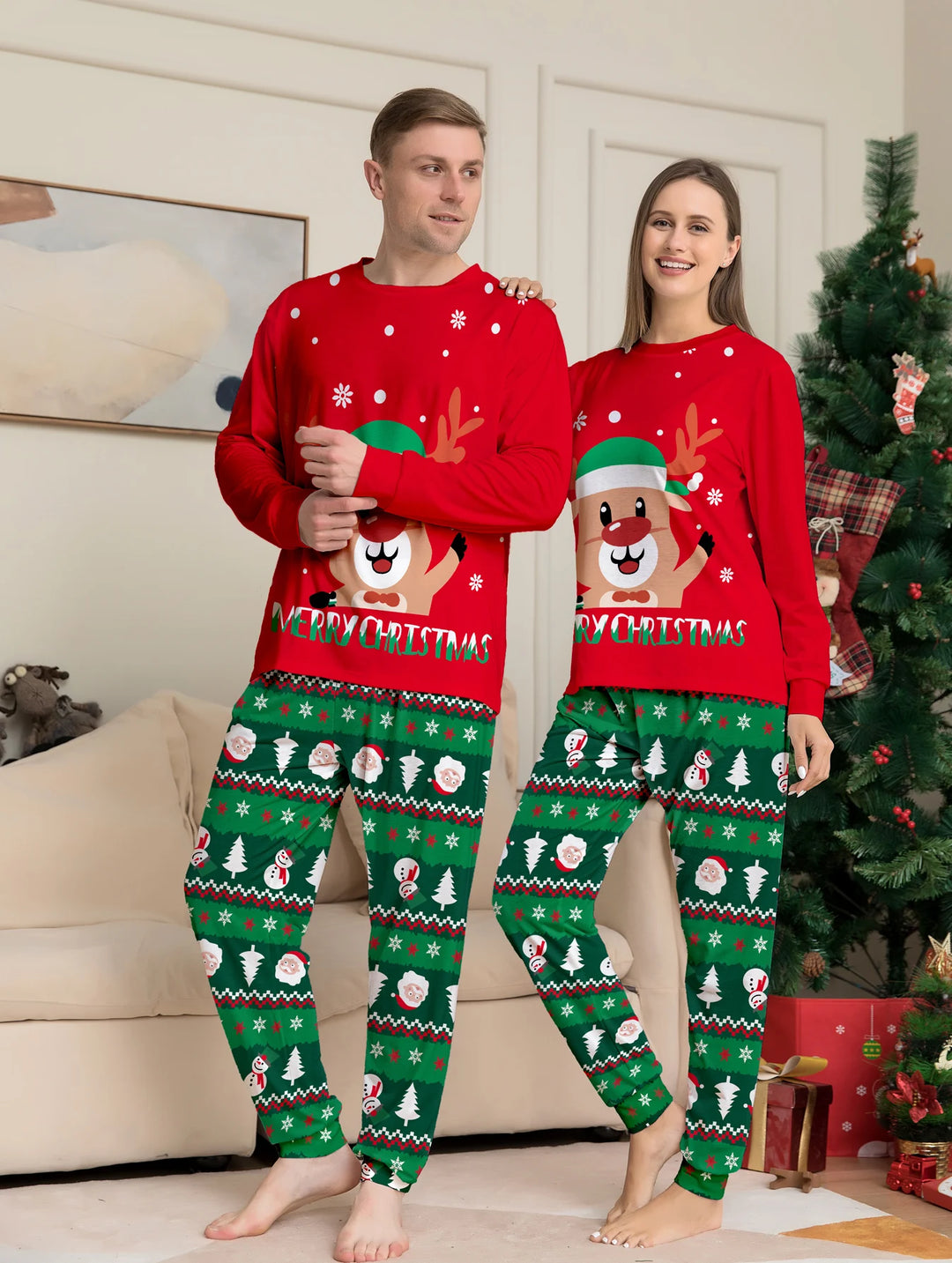 Family Christmas Pajama Set | Matching Holiday Sleepwear