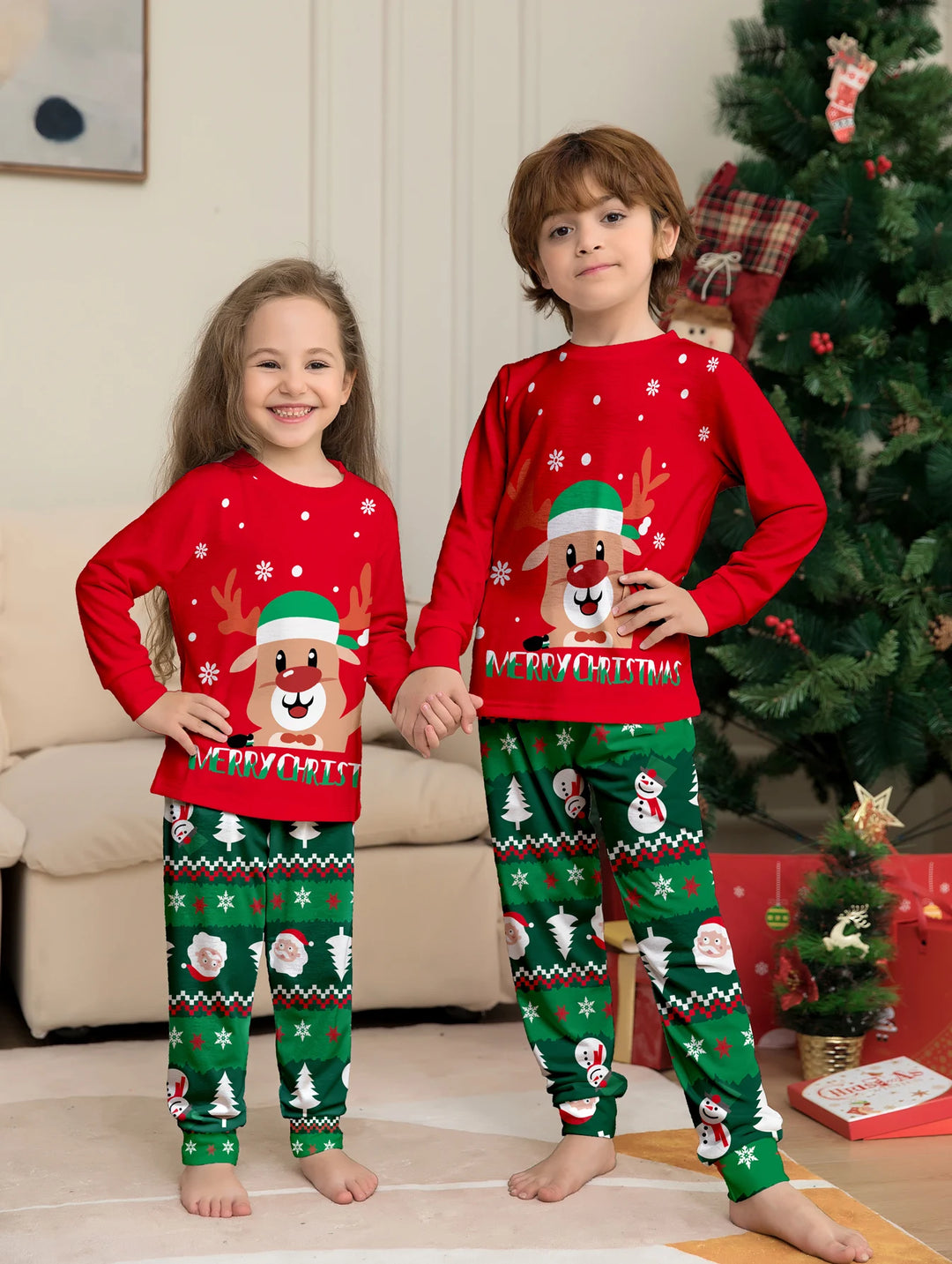 Family Christmas Pajama Set | Matching Holiday Sleepwear