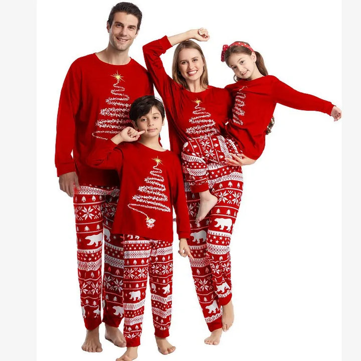 Family Matching Christmas Pajamas Set | Holiday Sleepwear