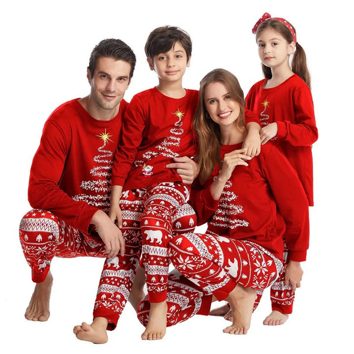 Family Matching Christmas Pajamas Set | Holiday Sleepwear