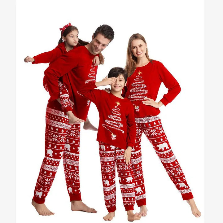 Family Matching Christmas Pajamas Set | Holiday Sleepwear