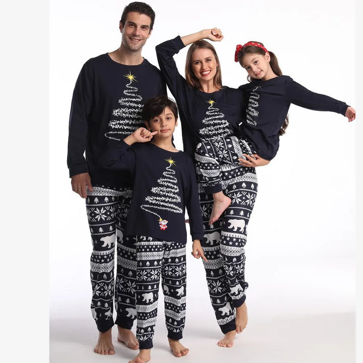 Family Matching Christmas Pajamas Set | Holiday Sleepwear