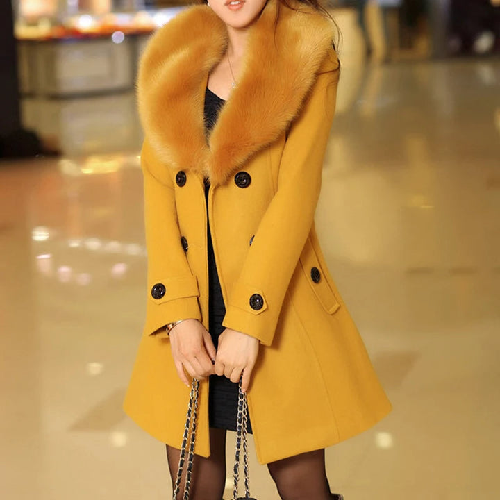 Faux Fur Coat | Elegant Women's Outerwear