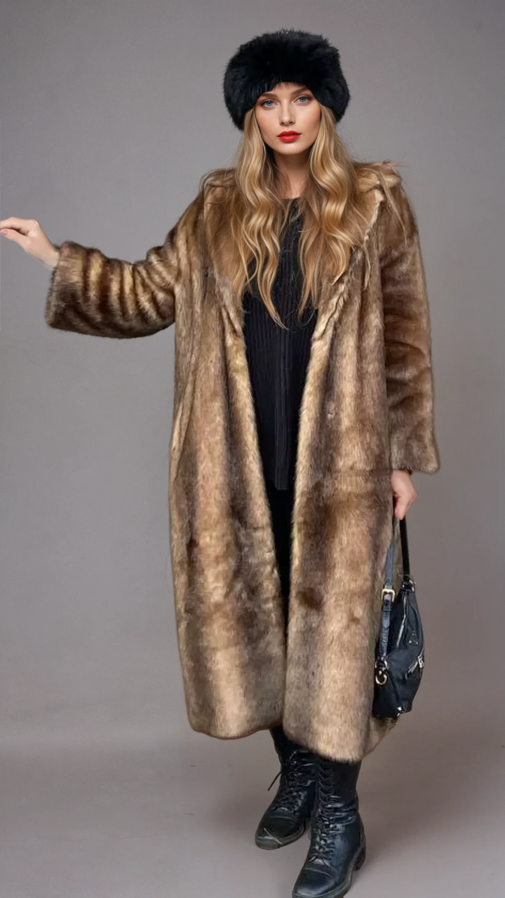 Faux Fur Long Coat | Women's Winter Coats