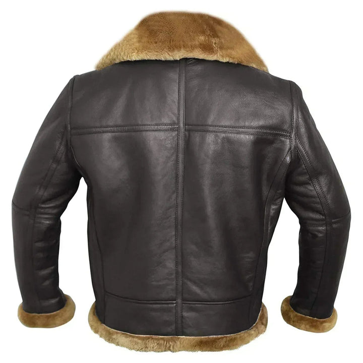 Fernando | Men's Shearling Leather Aviator Coat
