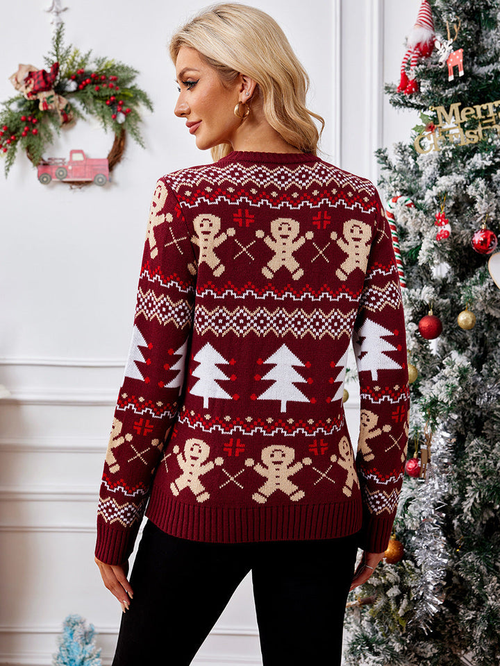Festive Christmas Sweater | Women's Holiday Knitwear