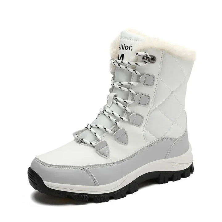 Fleece Lined Snow Boots Women | Winter Outdoor Footwear