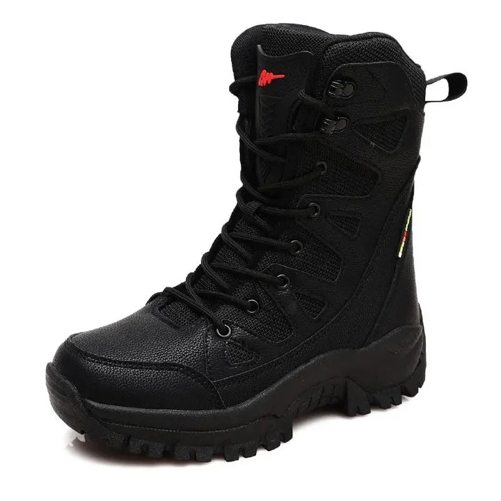 Fleece Lined Winter Snow Boots | High Top Waterproof Hiking Footwear