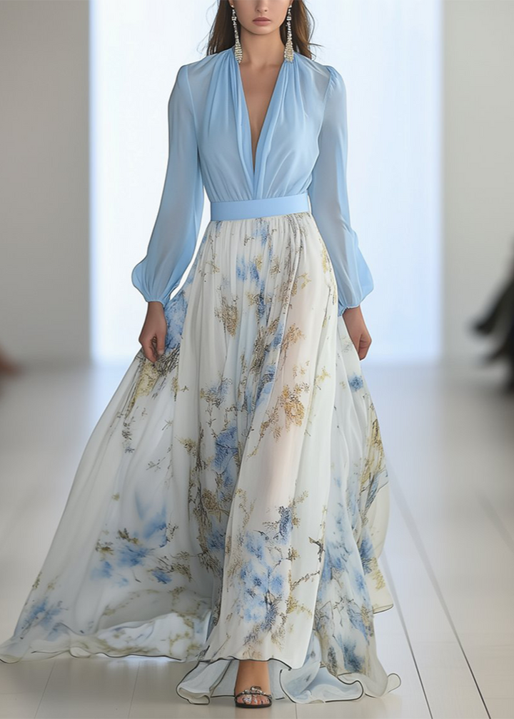 Floral Print Maxi Dress | Women's Summer Maxi Dress