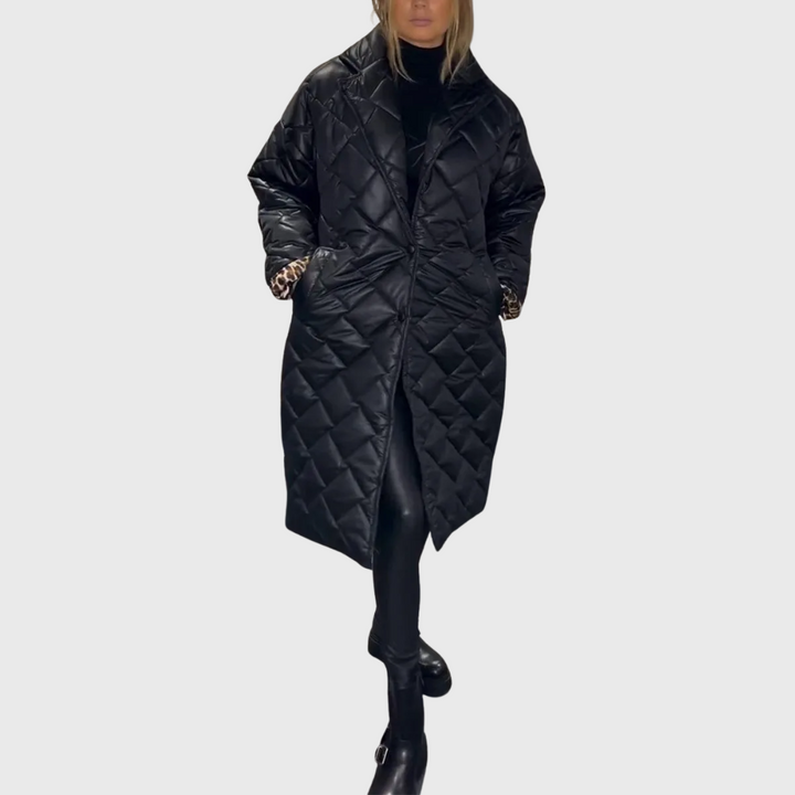 Freyda Reversible Quilted Coat | Women's Winter Coat