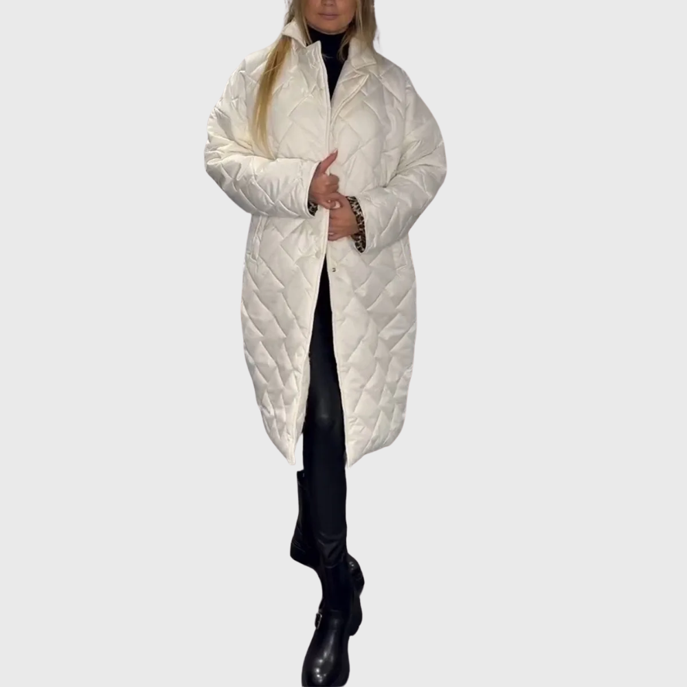 Freyda Reversible Quilted Coat | Women's Winter Coat