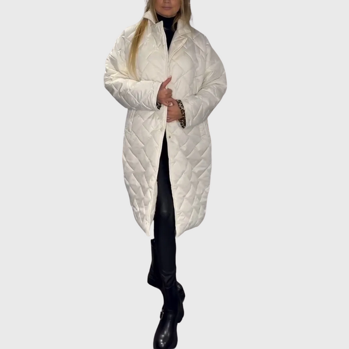 Freyda Reversible Quilted Coat | Women's Winter Coat